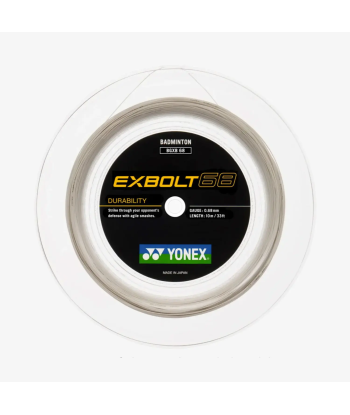 Yonex Exbolt 68 200m Badminton String (White) du meilleur 