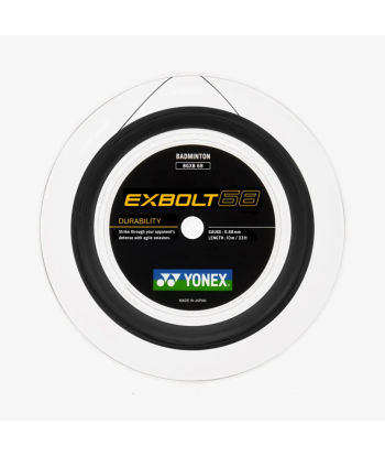 Yonex Exbolt 68 200m Badminton String (Black) du meilleur 