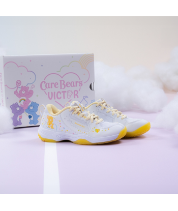 Victor x Care Bears Junior Court Shoes A-CBCJR AE (White/Bright Yellow) ou a consommer sur place