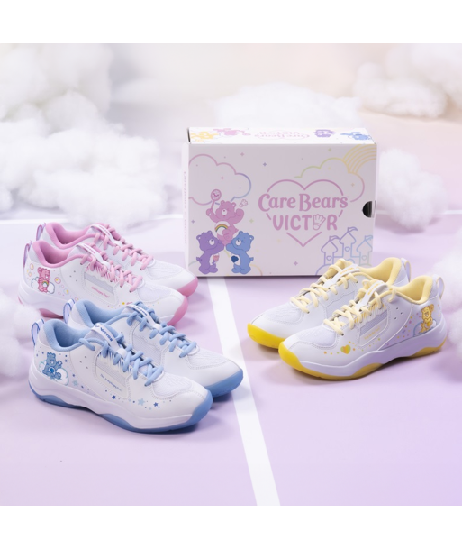 Victor x Care Bears Court Shoes A-CBC AI (White/Pink) pas cher