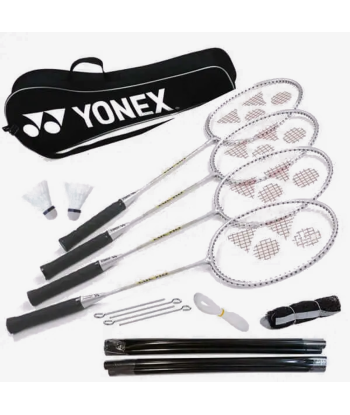 Yonex Leisure Badminton Combo Set (4-Pack) rembourrage situé sous