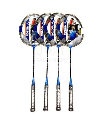 VICTOR 4-player Portable Outdoor Leisure Badminton Combo Set de l' environnement