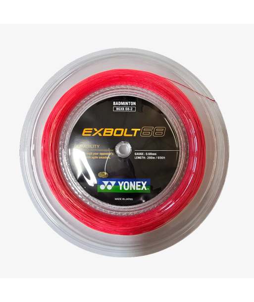 Yonex Exbolt 68 200m Badminton String (Flash Red) À commander