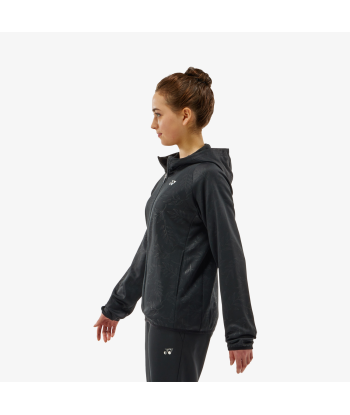 Yonex Women's Knitted Warm-Up Hoodie 58112 (Black) à prix réduit toute l'année