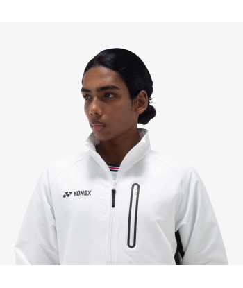 Yonex Men's Warm-Up Jacket 50148 (White) l'achat 