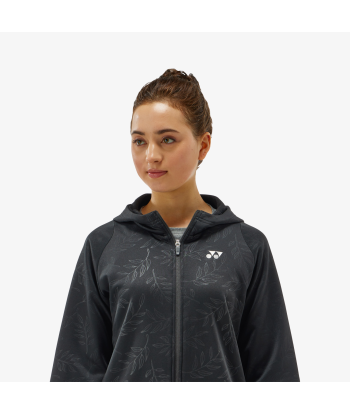 Yonex Women's Knitted Warm-Up Hoodie 58112 (Black) à prix réduit toute l'année