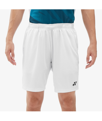 Yonex Men's Knitted Half Pants 15170 (White) le concept de la Pate a emporter 