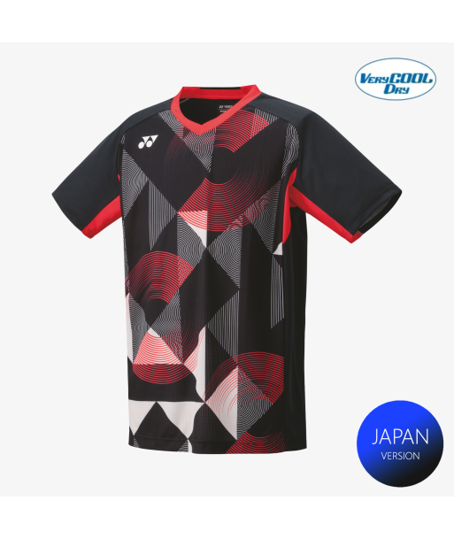 Yonex Men's Game Shirts 10576 (Black) 50% de réduction en Octobre 2024