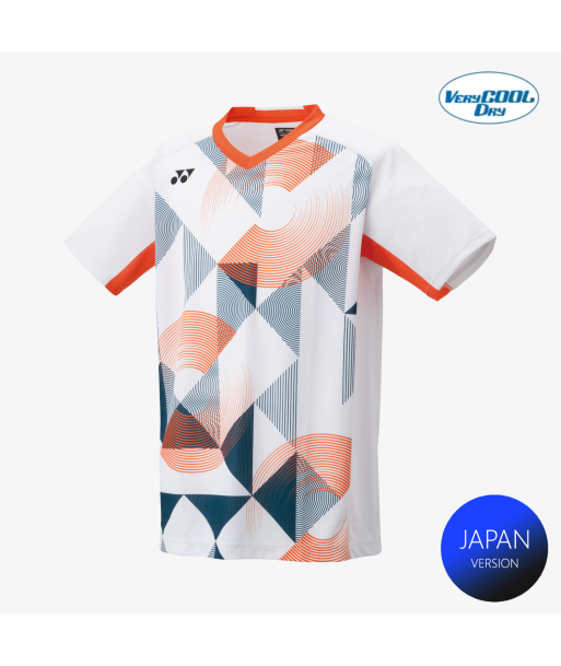 Yonex Men's Game Shirts 10576 (White) livraison et retour toujours gratuits