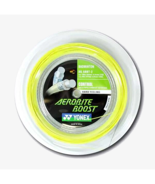 Yonex Aerobite Boost 200m Badminton String (Gray/Yellow) l'évolution des habitudes 