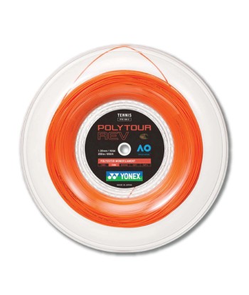 Yonex Polytour Rev 130 / 16 200m Tennis String Reel (Bright Orange) pas cher chine