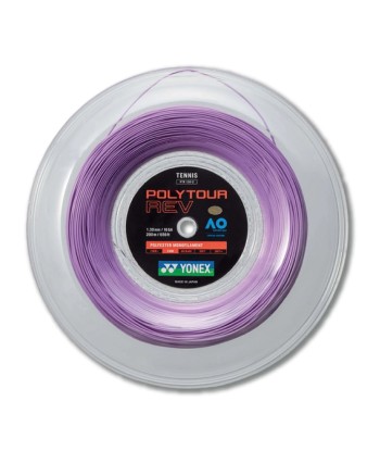 Yonex Polytour Rev 130 / 16 200m Tennis String Reel (Purple) 2024