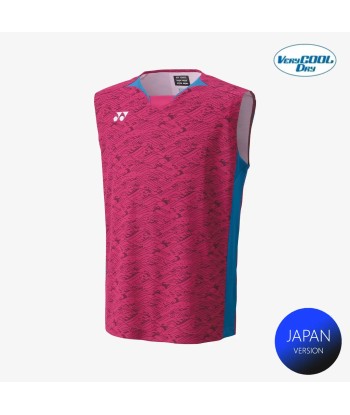 Yonex Men's Very Cool Dry Sleeveless Tournament Shirts 10614 (Grape) Comment ça marche