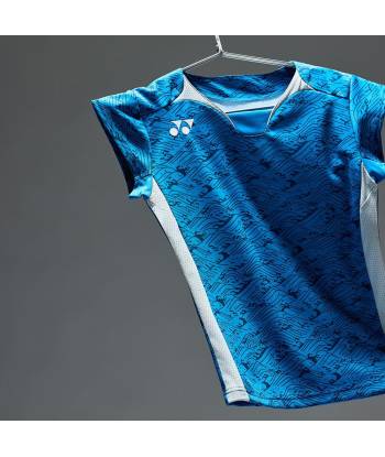 Yonex Men's Very Cool Dry Sleeveless Tournament Shirts 10614 (Blue) à prix réduit toute l'année