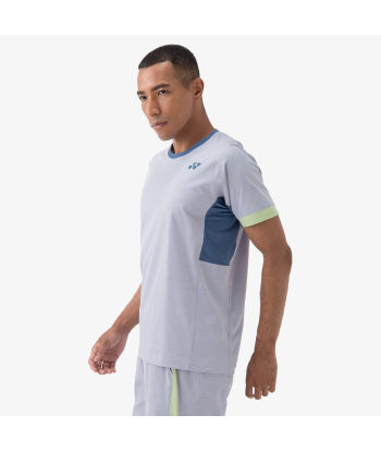 Yonex Men's Crew Neck Shirt 10563 (Mist Blue) Jusqu'à 80% De Réduction