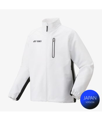 Yonex Men's Warm-Up Jacket 50148 (White) en stock