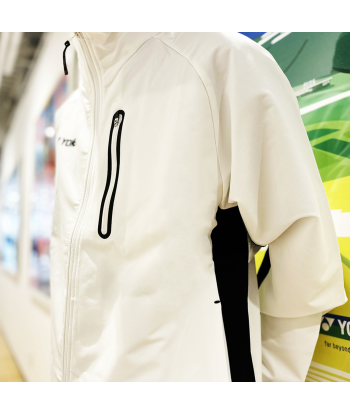 Yonex Men's Warm-Up Jacket 50148 (White) en stock