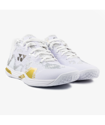 Yonex Eclipsion Z3 Men's Shoes (White/Gold) pas cher