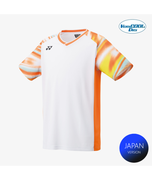 Yonex Men's Game Shirts 10577 (White) 50% de réduction en Octobre 2024