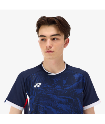 Yonex Men's Game Shirts 10593 (Navy Blue) la colonne vertébrale