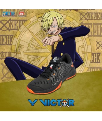 Victor x One Piece Sanji Shoes (A-OPS) Black meilleur choix