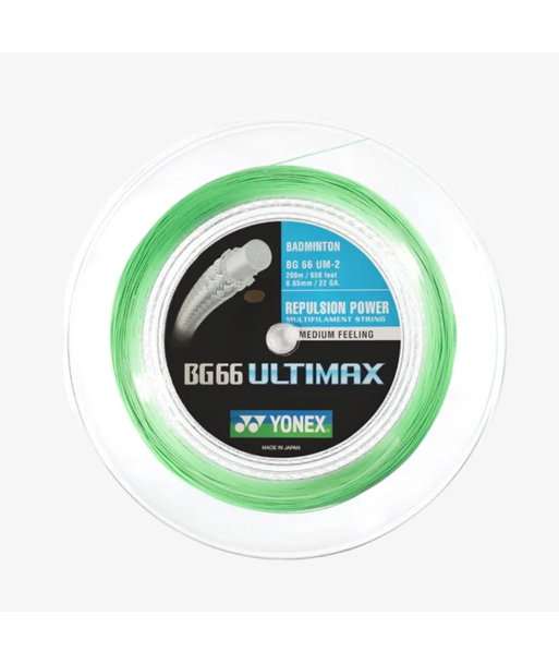 Yonex BG 66 Ultimax 200m Badminton String (Pastel Green) online