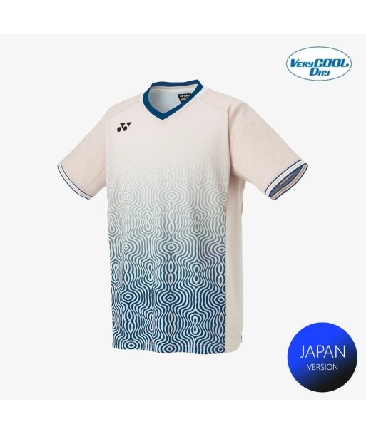 Yonex Men's Crew Neck Tournament Shirt 10567OM (Oatmeal) Economisez 