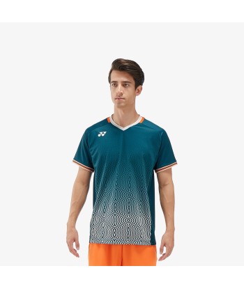 Yonex Men's Crew Neck Tournament Shirt 10567NSK (Night Sky) destockage