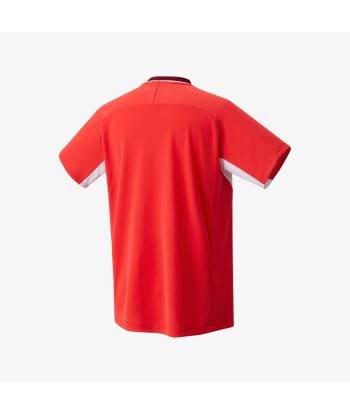 Yonex Men's Crew Neck Tournament Shirt 10568PR (Pearl Red) Les êtres humains sont 