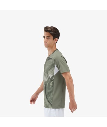 Yonex Men's Crew Neck Tournament Shirt 10568LOL (Light Olive) plus qu'un jeu 