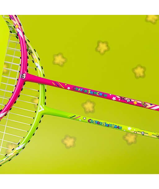 Victor x Crayon Shin Chan Racket Combo Set (ARS-CS-SET) Pre-Strung sur le site 