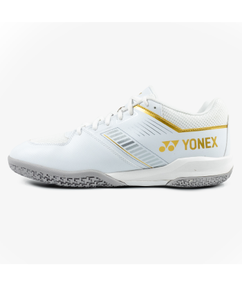 Yonex Strider Wide (White/Gold) Court Shoe pour bénéficier 