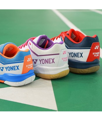 Yonex Strider Wide (White/Gold) Court Shoe pour bénéficier 