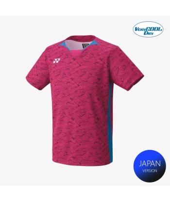 Yonex Men's Very Cool Dry Shirts 10613 (Grape) brillant des détails fins