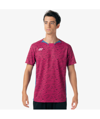 Yonex Men's Very Cool Dry Shirts 10613 (Grape) brillant des détails fins