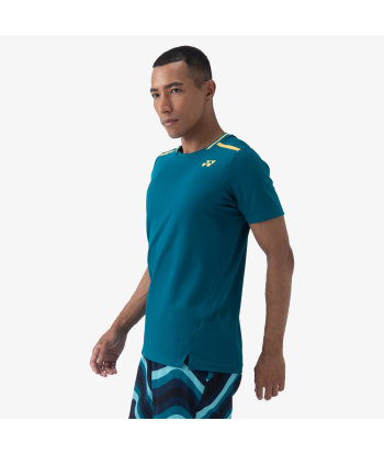 Yonex Men's Crew Neck Shirts 10559 (Blue Green) À commander