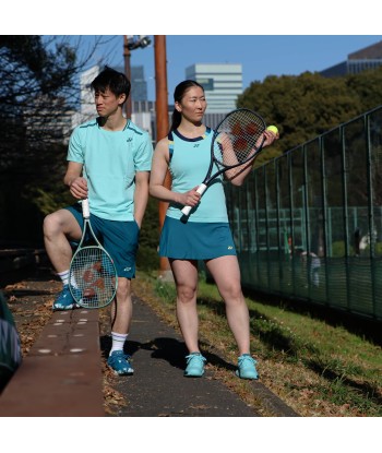 Yonex Men's Crew Neck Shirts 10559 (Cyan) Découvrez la collection