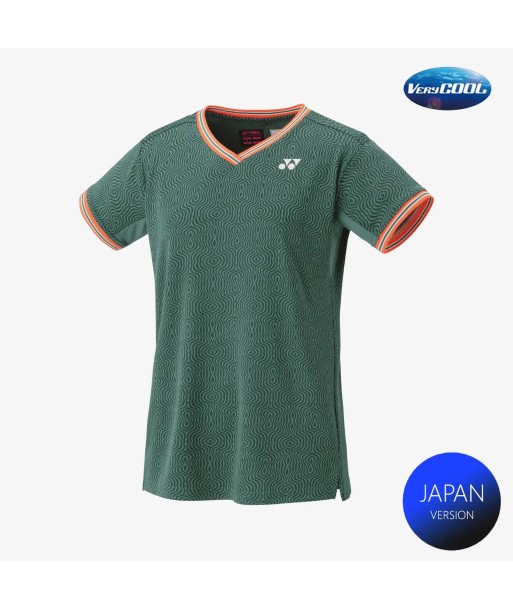 Yonex Women's Crew Neck Shirt 20758 (Olive) vous aussi creer 