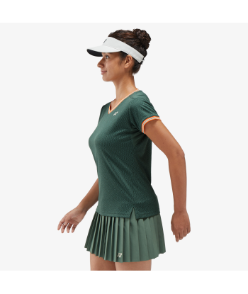 Yonex Women's Crew Neck Shirt 20758 (Olive) vous aussi creer 