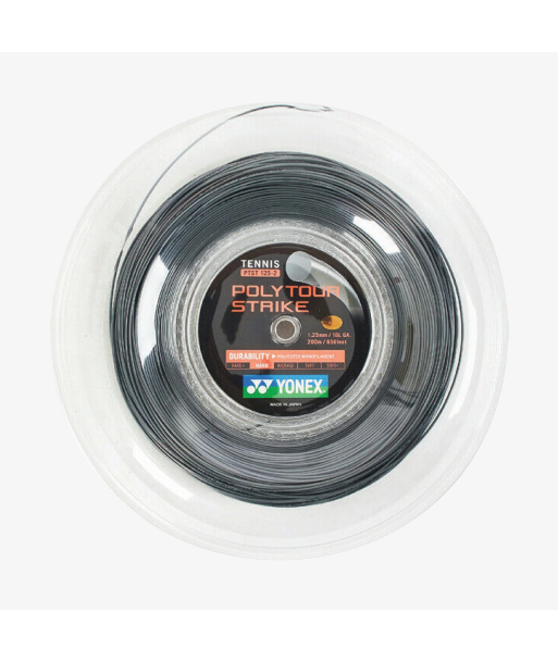 Yonex Polytour Pro 125 / 16L 200m Tennis String Reel (Iron Gray) prix