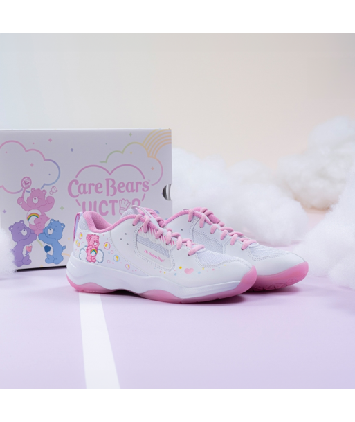 Victor x Care Bears Court Shoes A-CBC AI (White/Pink) brillant des détails fins