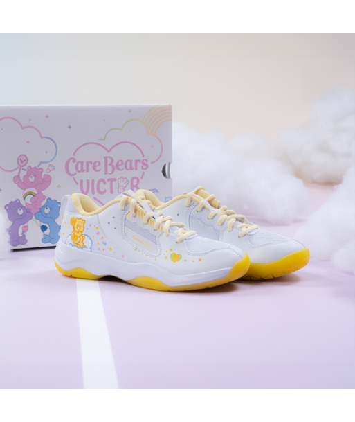 Victor x Care Bears Court Shoes A-CBC AE (White/Bright Yellow) une grave pollution 