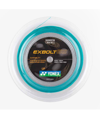 Yonex Exbolt 68 200m Badminton String (Turquoise) plus qu'un jeu 