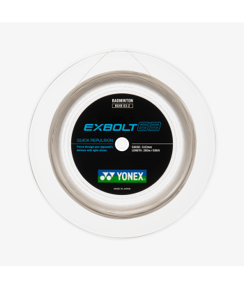 Yonex Exbolt 63 200m Badminton String (Light Pink) est présent 