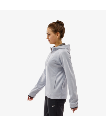 Yonex Women's Knitted Warm-Up Hoodie 58112 (Silver Gray) 2024