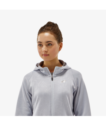 Yonex Women's Knitted Warm-Up Hoodie 58112 (Silver Gray) 2024