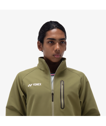 Yonex Men's Warm-Up Jacket 50148 (Light Olive) acheter